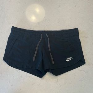 Nike sportswear black athletic shorts (Womens Large)-like new condition